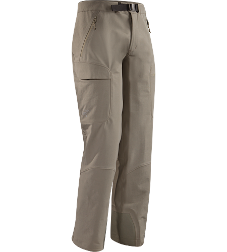 Gamma Guide Pant Men's Durable, breathable, wind and moisture resistant pant with reinforced instep patches, designed for alpine climbing.