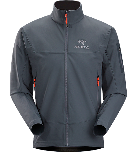 Gamma LT Jacket Men's Redesigned for 2012 with a longer length and taller collar. Durable and breathable, wind and moisture resistant softshell jacket for everyday use.