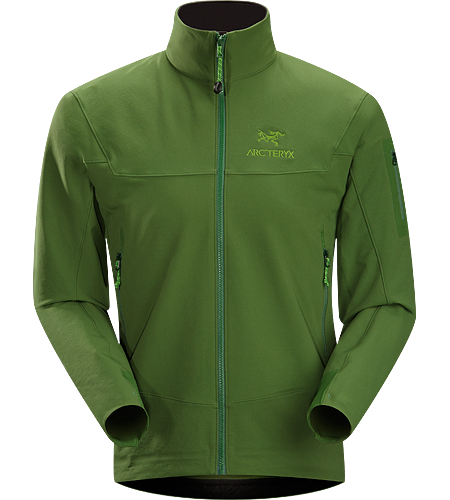 Gamma LT Jacket Men's Redesigned for 2012 with a longer length and taller collar. Durable and breathable, wind and moisture resistant softshell jacket for everyday use.