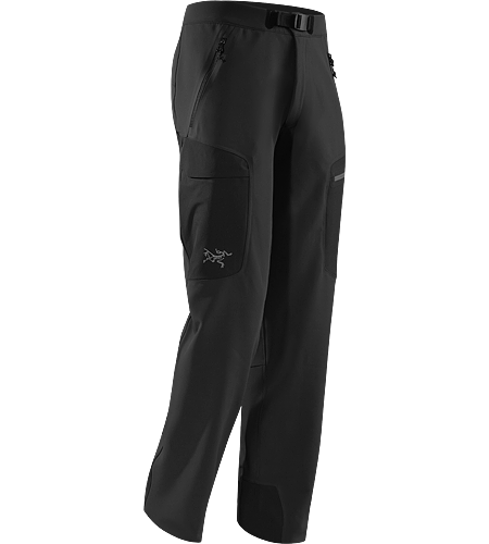 Gamma MX Pant Men's Lightly insulated, breathable soft shell pant with DWR durable water repellent treatment to resist light moisture; ideal for alpine and expedition climbing