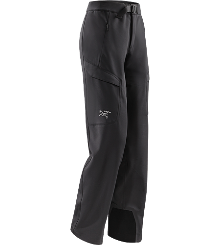 Gamma MX Pant Women's Lightly insulated, breathable soft shell pant with DWR durable water repellent treatment to resist light moisture; ideal for alpine and expedition climbing