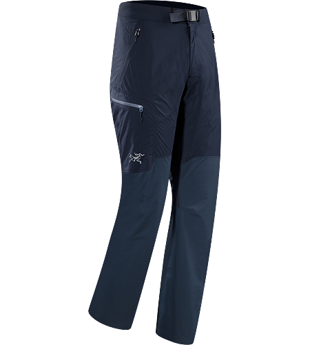 Gamma SL Hybrid Pant Men's Leichte, robuste, wind- und wasserabweisende Hose aus zwei verschieden starken Softshell-Geweben zur Verbesserung der Bewegungsfreiheit und Atmungsaktivität.
