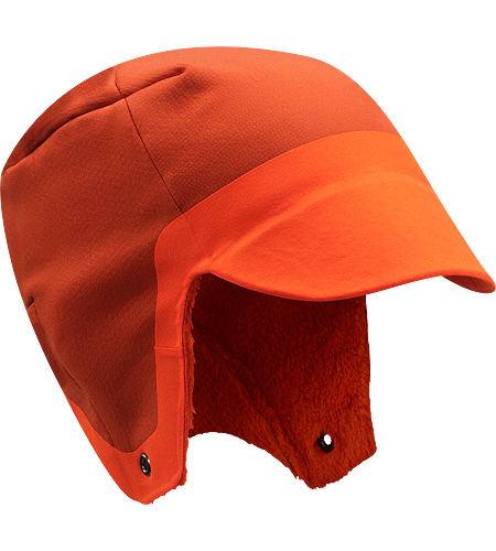 Hyllus Hat Hunter style ear flap hat in weather resistant, insulated hardfleece.