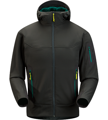 Hyllus Hoody Men's Formerly known as the Hercules Hoody. Ideal as mid-layer insulation; pill-free, highly breathable, high-loft, insulated hoody