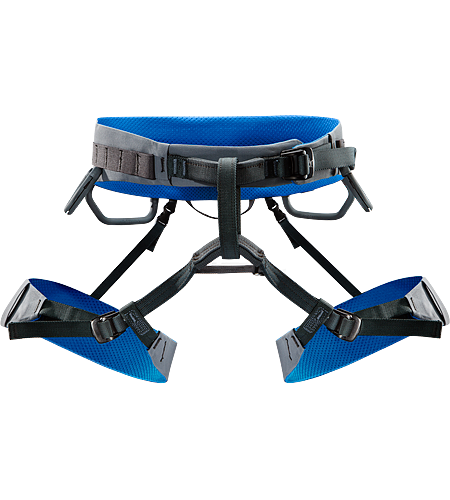 I·340a Men's Lightweight, supple and supportive ice climbing harness with anatomical, adjustable leg loops for added comfort