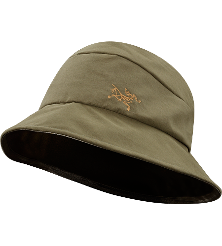 Kapol Hat Men's Wide brim cotton twill hat with a bound edge. Pliable, compact sun protection with a plush textured interior elastic.