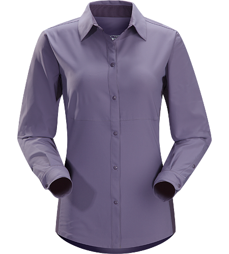Libere Comp LS Women's Breathable, lightweight long sleeved shirt with sleeves that roll and secure in place for hotter weather.