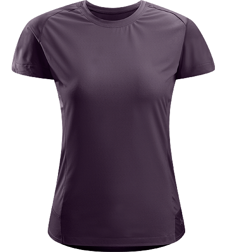 Mentum Comp SS Women's Loose-fitting, moisture-wicking, stretchy short-sleeve T-shirt; ideal for running, hiking, and other high-output activities.