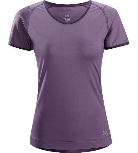 Mentum Tee SS Women's Breathable, moisture-wicking, stretchy short-sleeved shirt.