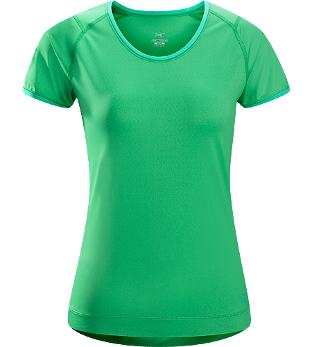 Mentum Tee SS Women's Breathable, moisture-wicking, stretchy short-sleeved shirt.