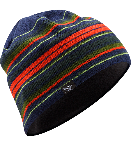 Molly & Moe Toque Merino wool/acrylic mix beanie with fleece headband lining.