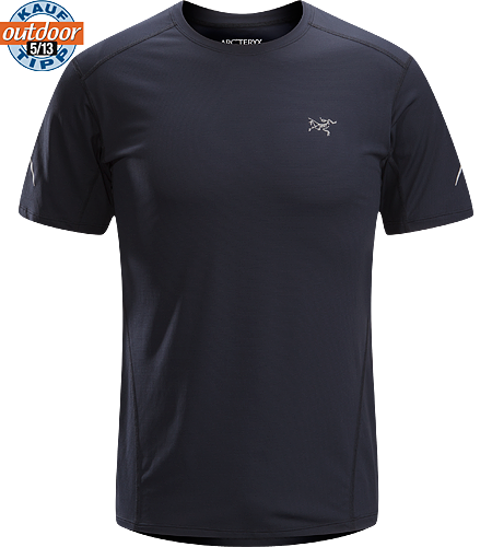 Motus Crew SS Men's Moisture-wicking, quick-drying, short-sleeve shirt constructed using Phasic™ technology textile; ideal for a wide range of high-output activities.