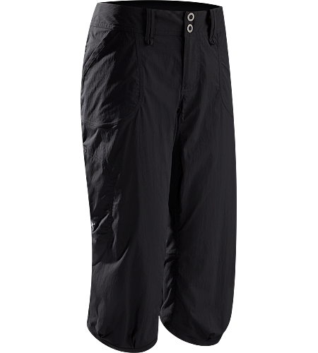 Parapet Capri Women's Casual capri pant constructed with lightweight, durable yet stretchy technical fabric for enhanced mobility during activity
