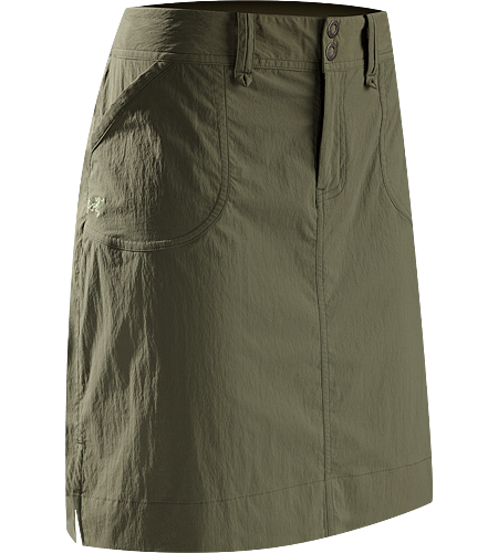 Parapet Skirt Women's Relaxed fit, mid-thigh length, A-line skirt with a wide, comfortable waistband and constructed with durable, stretchy, quick-drying TerraTex™ textile.