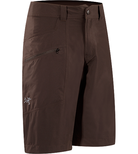 Perimeter Short Men's Mid-weight, articulated hiking shorts, designed and patterned for enhanced freedom of movement and comfort.