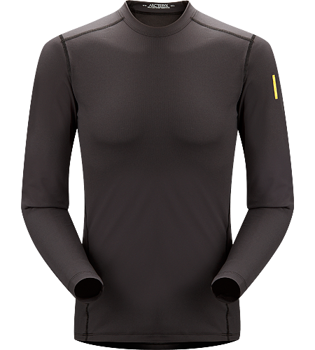 Phase AR Crew LS Men's Newly redesigned with enhanced textile and composite construction. Lightly-insulated, moisture-wicking, base layer, designed for aerobic use during cooler conditions.