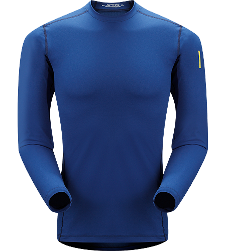 Phase AR Crew LS Men's Neu überarbeitet mit verbessertem Material in Verbundkonstruktion. Leicht gefütterte, feuchtigkeitsregulierende Funktionsunterwäsche, ideal für schweißtreibende Aktivitäten bei kühlerem Wetter.
