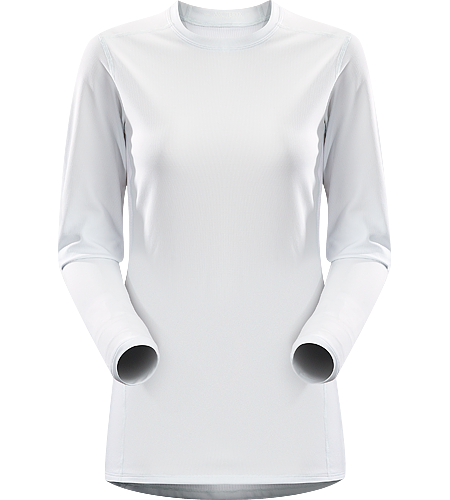 Phase AR Crew LS Women's Newly redesigned with enhanced textile and composite construction. Lightly-insulated, moisture-wicking, base layer, designed for aerobic use during cooler conditions.