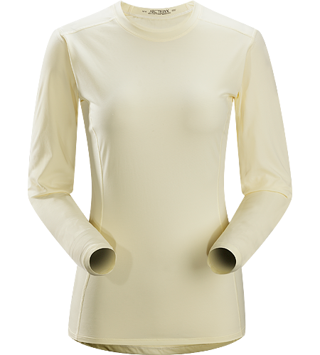 Phase SL Crew LS Women's Newly redesigned with enhanced textile. Moisture-wicking base-layer, constructed using odour-control fabric; Ideal as lightweight insulation layer during aerobic activities