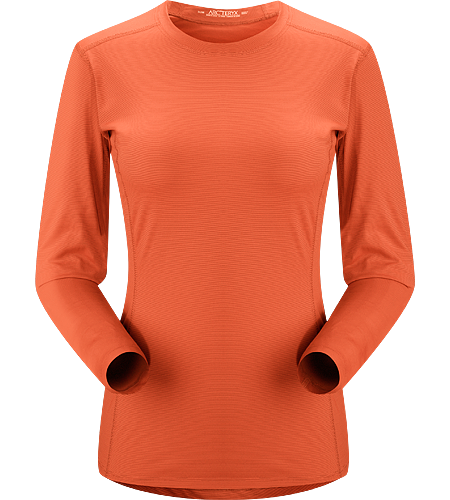 Phase SL Crew LS Women's Newly redesigned with enhanced textile. Moisture-wicking base-layer, constructed using odour-control fabric; Ideal as lightweight insulation layer during aerobic activities