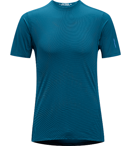 Phase SL Crew SS Men's Newly redesigned with enhanced textile. Moisture-wicking base-layer, constructed using odour-control fabric; Ideal as lightweight insulation layer during aerobic activities.