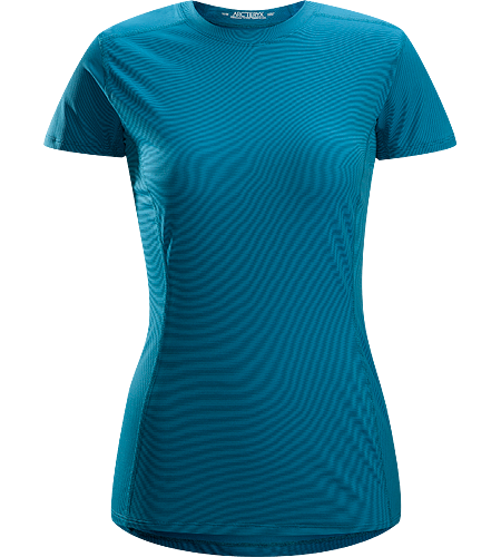 Phase SL Crew SS Women's Newly redesigned with enhanced textile. Moisture-wicking base-layer, constructed using odour-control fabric; Ideal as lightweight insulation layer during aerobic activities.