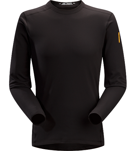 Phase SV Crew LS Men's Newly redesigned with enhanced textile and composite construction. Moisture-wicking base-layer, constructed using odour-control fabric; Ideal as mid-level insulation during aerobic activities
