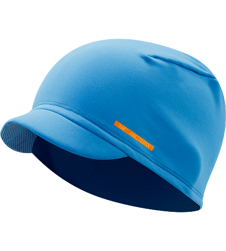 Phase SV Toque Easily packable hat with a pliable, laminated brim and constructed using Phase SV textile for moisture-wicking comfort.
