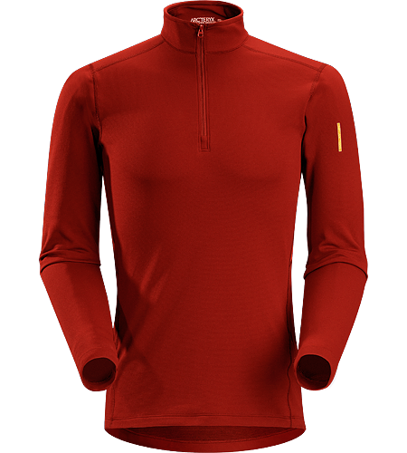 Phase SV Zip Neck LS Men's Newly redesigned with enhanced textile and composite construction. Moisture-wicking base layer zip neck top, constructed using odour-control fabric; Ideal as mid-level insulation during stop-and-go activities.
