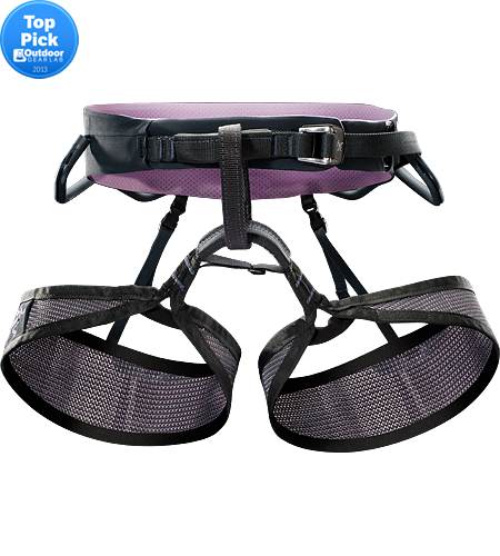 R·260 LT Women's Women's specific rock climbing harness. Lightweight, breathable rock climbing harness constructed using Warp Strength Technology® and Vapor mesh for added climbing comfort in warm weather