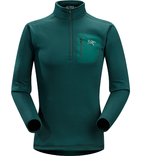 Rho AR Zip Neck Men's Breathable, moisture-wicking, insulated jersey with collar zip to aid with temperature regulation
