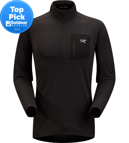 Rho LT Zip Neck Men's Newly redesigned with enhanced textile and a revised fit. Lightweight, moisture-wicking base layer shirt with odour-control fabric.