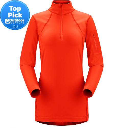 Rho LT Zip Neck Women's Newly redesigned with enhanced textile and a revised fit. Lightweight, moisture-wicking base layer shirt with odour-control fabric.