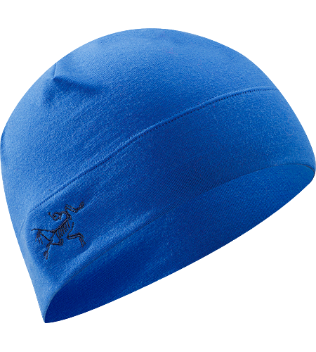 Rho LTW Beanie Lightweight Wool/Spandex mix beanie with embroidered bird logo