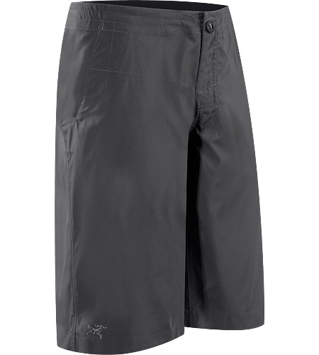 Rove Short Homme Short à séchage rapide, avec trous de drainage dans toutes les poches. Le tissu au stretch mécanique et le soufflet à l'entre-jambes garantissent une liberté totale de mouvements.