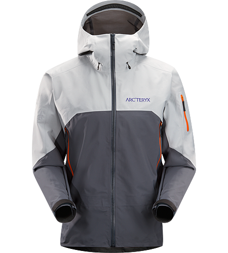 Rush Jacket Men's Waterproof, breathable and durable jacket designed for big mountain adventures and on/off piste skiing and riding. Anatomically patterned for easy layering and enhanced mobility out on the slopes.