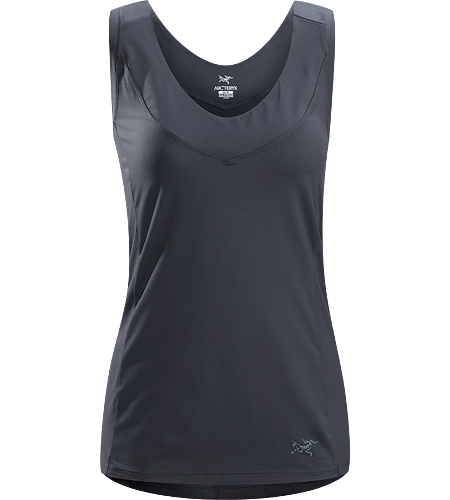 Senna Sleeveless Women's Trim fit tank top with wide, comfortable, bra-friendly straps