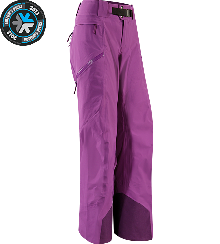 Sentinel Pant Women's Newly redesigned with a Slide n' Loc™ snap system. Waterproof, women-specific GORE-TEX® pants, designed for riders/skiers.