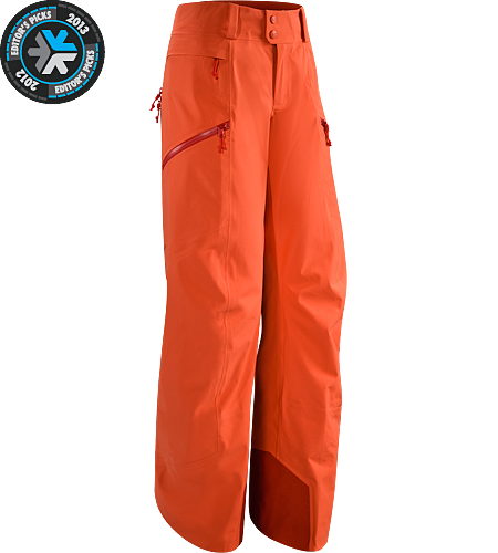 Sentinel Pant Women's Newly redesigned with a Slide n' Loc™ snap system. Waterproof, women-specific GORE-TEX® pants, designed for riders/skiers.