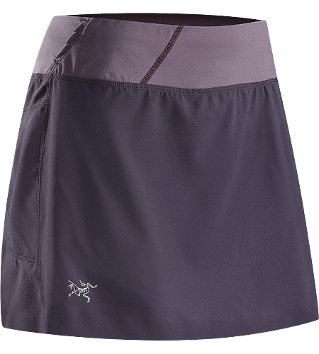 Solita Skort Women's Lightweight, versatile skort (skirt/short combination) with an inner boxer-length mesh liner and stretch-woven waistband to enhance comfort and freedom of movement.