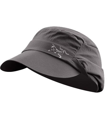 Spiro Cap Lightweight sun hat with extra large brim and a stowable back flap for optional sun protection