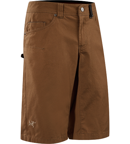Spotter Long Men's Tough, Cotton/Canvas shorts designed for maximum movement.