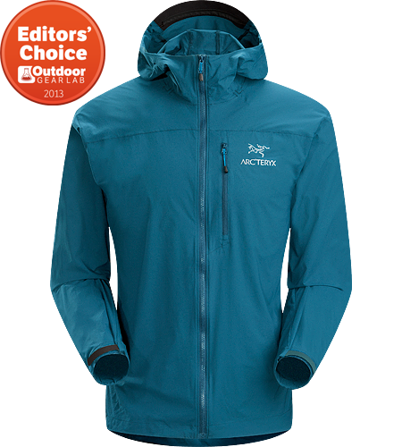 Squamish Hoody Men's Super lightweight, durable and compressible hooded jacket; Ideal as a wind resistant layer for warm weather activities
