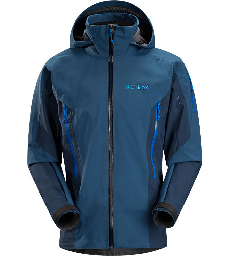 Stingray Jacket Men's Lightly insulated, waterproof GORE-TEX® Soft Shell jacket designed for use on the ski hill.