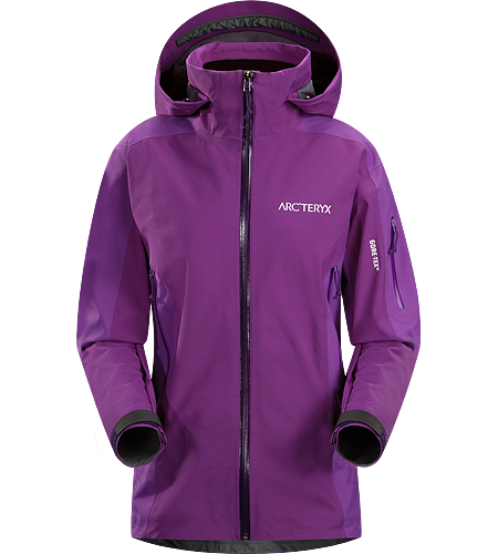 Stingray Jacket Women's Lightly insulated, waterproof GORE-TEX® Soft Shell jacket designed for use on the ski hill.