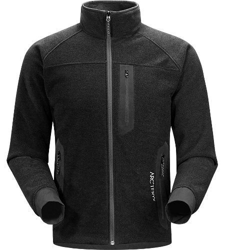 Strato Jacket Men's Moisture-wicking, breathable, mid-layer fleece jacket designed for snowsport activities