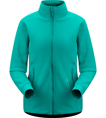 Strato Jacket Women's Moisture-wicking, breathable, mid-layer fleece jacket designed for snowsport activities
