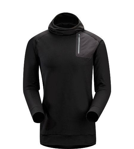 Stryka Hoody Men's A trim fitted, cold weather, base layer with a balaclava style hood