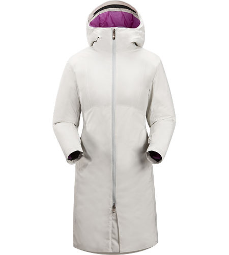 Sylva Parka Women's Women's specific, Insulated, windproof long coat with insulated hood and subtle design detailing. Ideal as a casual yet stylish urban coat for cold winter conditions.