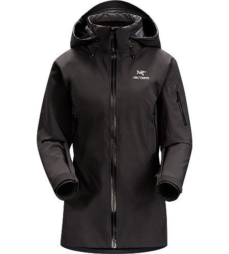 Theta AR Jacket Women's Lightweight and versatile GORE-TEX® jacket, features a tall collar with a Drop Hood™.